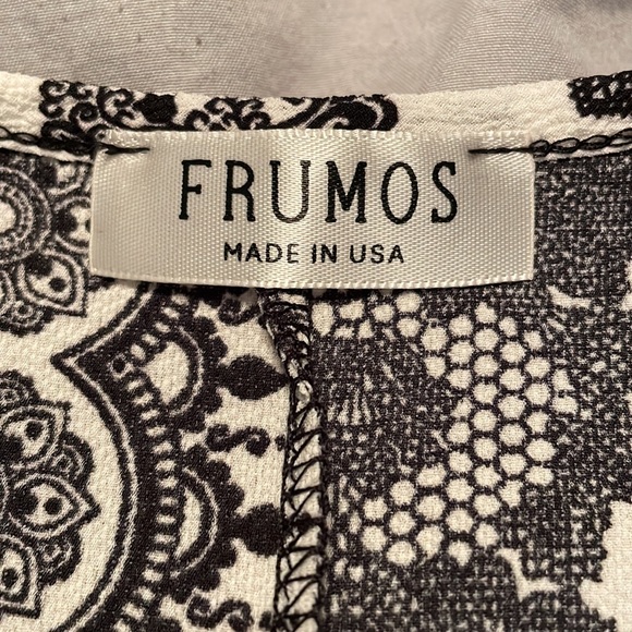 NWOT- size medium- Frumos brand. Short dress or long tunic - Picture 4 of 8